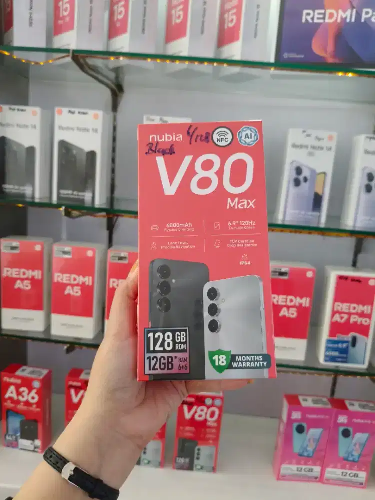 Nubia V80 Baru Segel Garansi resmi