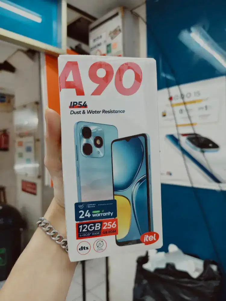Itel A90 4+4/256 Baru Garansi