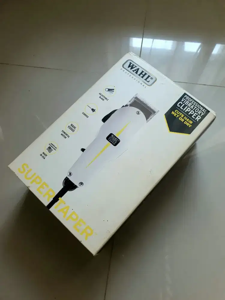 Wahl Super Taper Corded Clipper - Alat Cukur Rambut Profesional