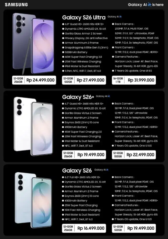 Samsung Galaxy S26 Plus