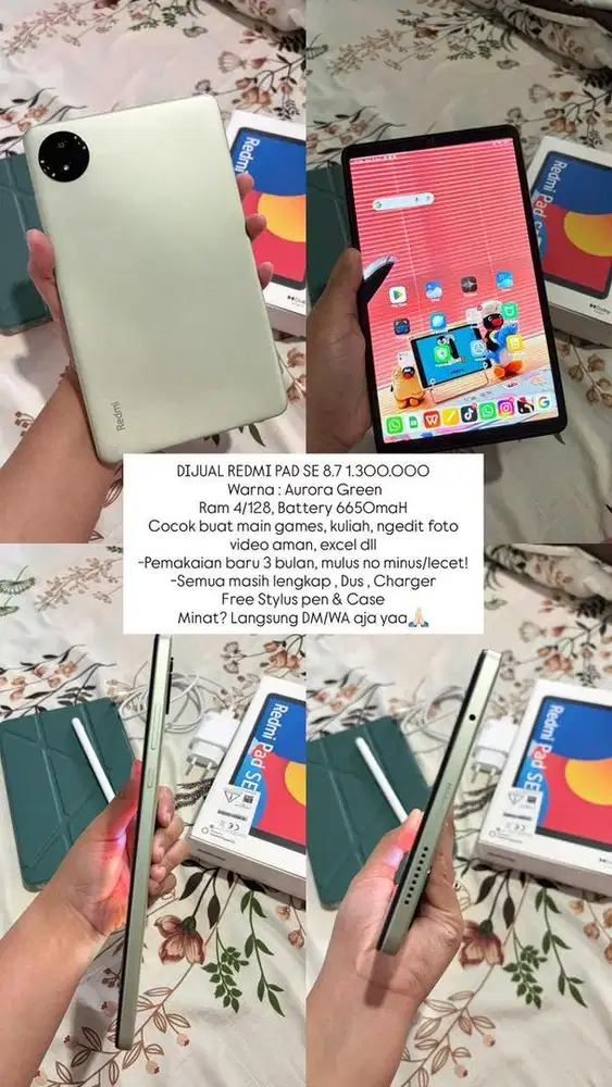 DIJUAL REDMI PAD SE 8.7
