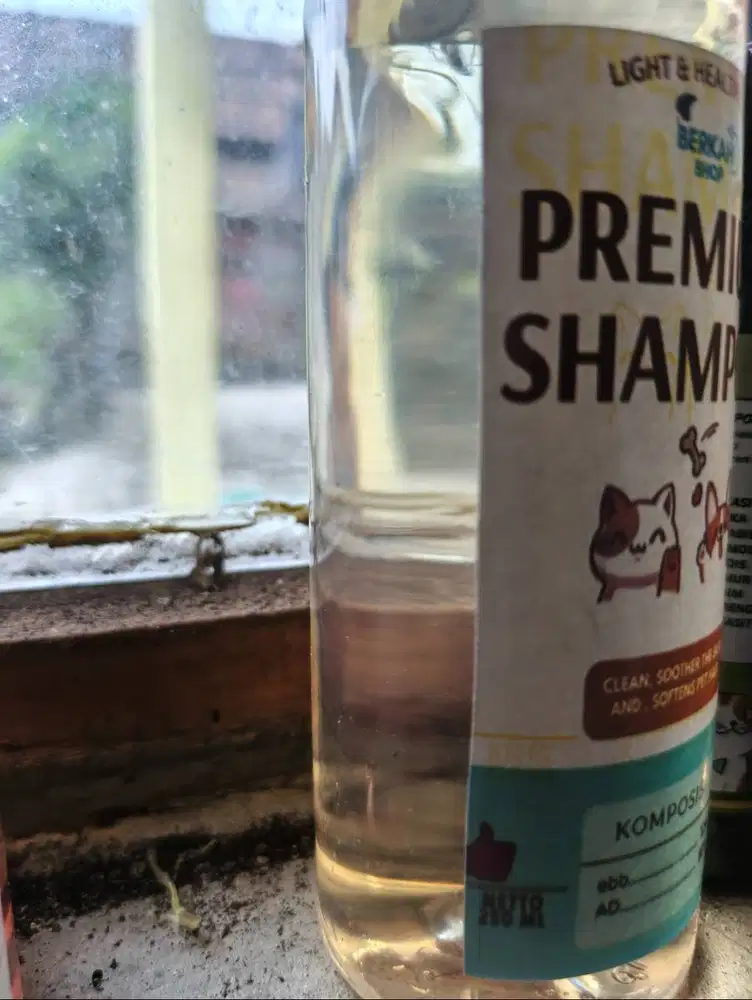 Sabun Mandi digunakan Hewan Peliharaan.