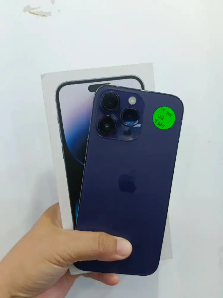 IPHONE 14 PRO MAX 128GB SECOND INDO