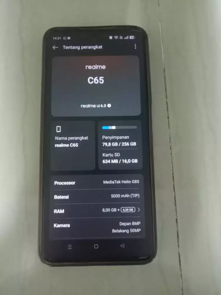 jual hp realme c65