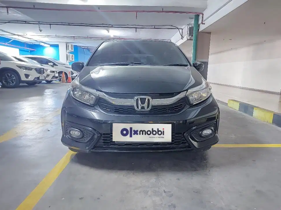 TDP 7,JT, Honda Brio Satya 1.2 E Bensin-AT Hitam 2019