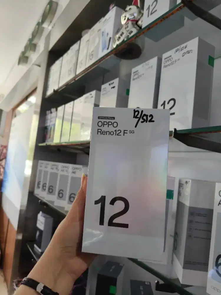 Oppo Reno 12F 12/512 gb BARU Segel Garansi resmi