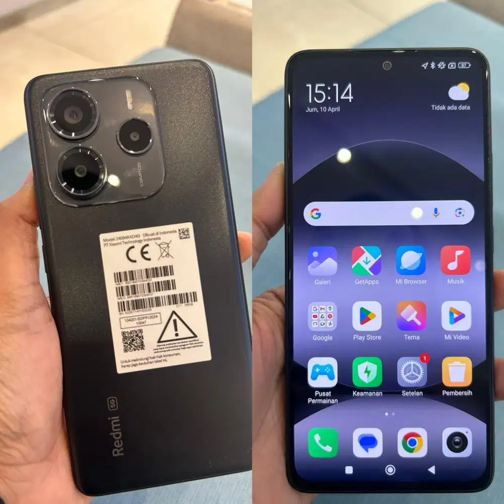 REDMI NOTE 14 5G 8+8GB/256GB Black