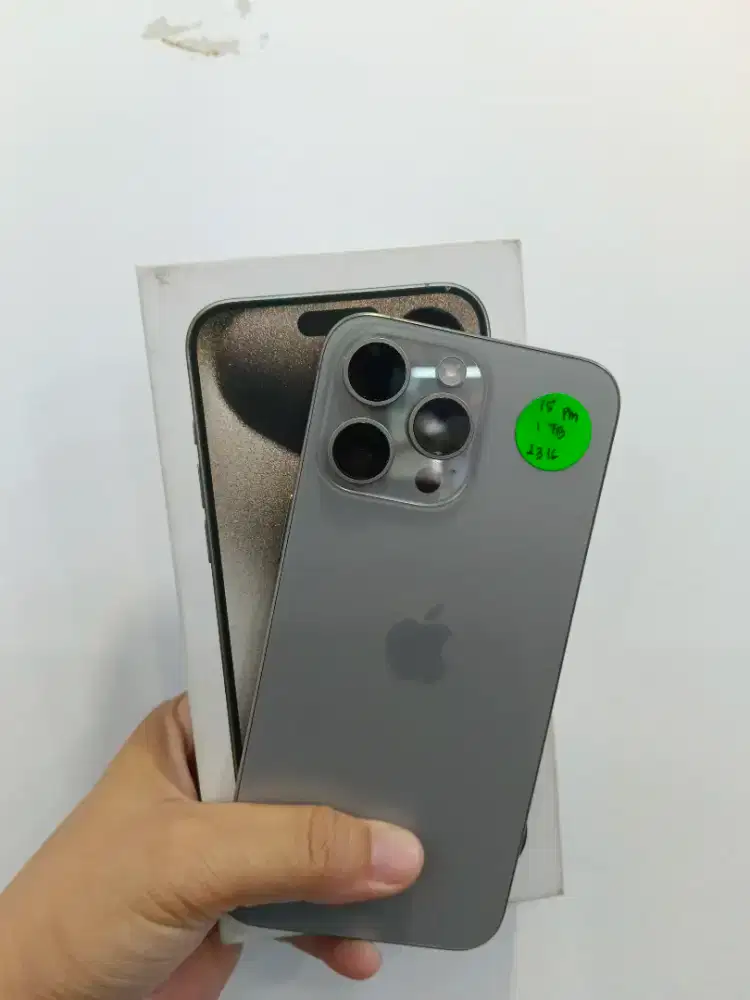 IPHONE 15 PRO MAX 1TB SECOND INDO
