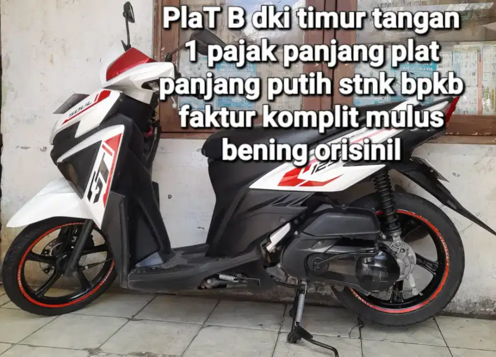 Yamaha Mio soul GT 2015 blue core 125 cw asli putih dki timur pjk pjg
