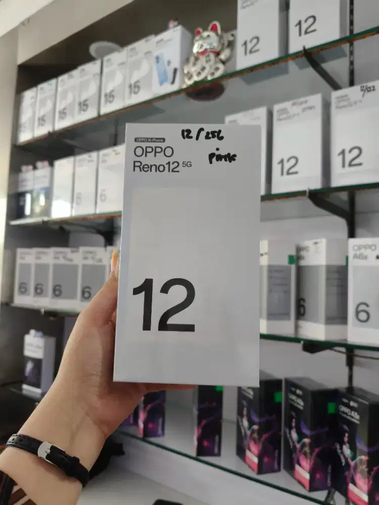 OPPO Reno 12 5G 12/256 Baru Segel Garansi resmi