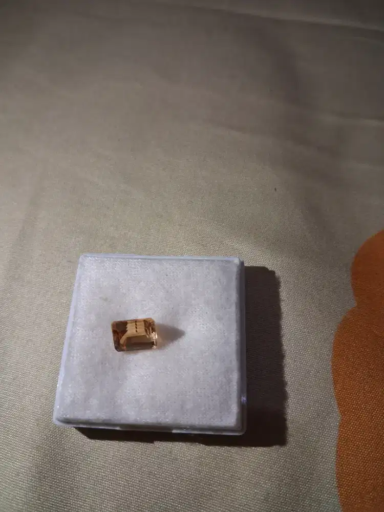 Natural yellow citrin 3,50ct