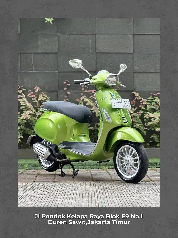 PIAGGIO VESPA SPRINT 150 IGET ABS TH 2018 GREEN VERDE SPERANZA Perfect