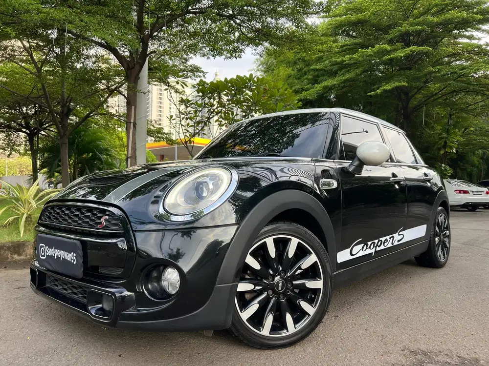 MINI COOPER 2.0 S TURBO 5DOORS JCW PACK 2015/2016 BLACK PANORAMIC