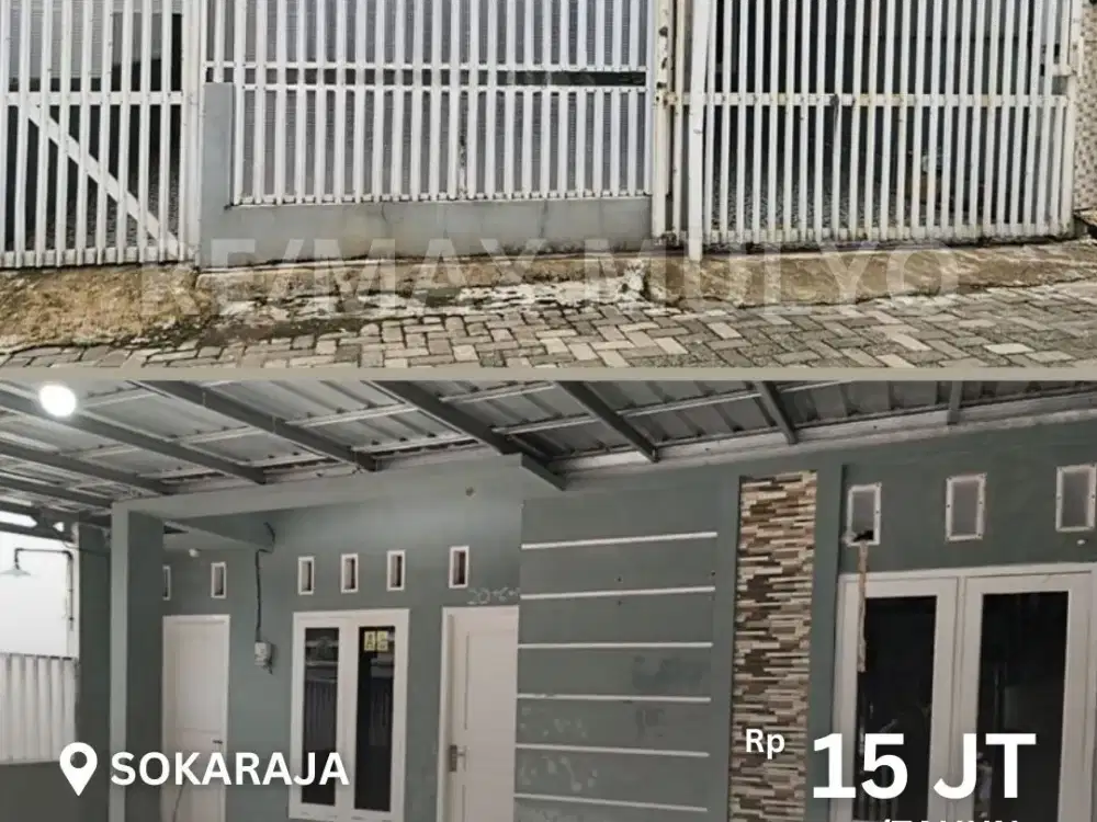 Disewakan Murah! Rumah Siap Huni Area Perumahan Sokaraja
