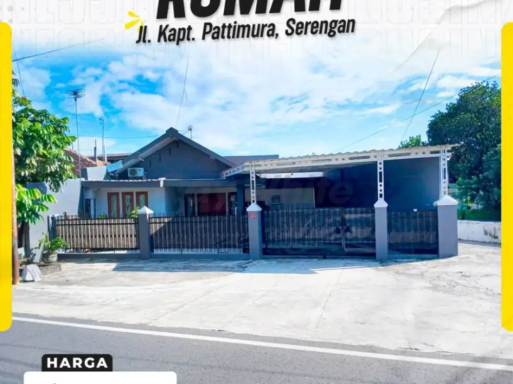 Dijual Rumah 2kamar Strategis akses lebar siap huni di Serengan Solo