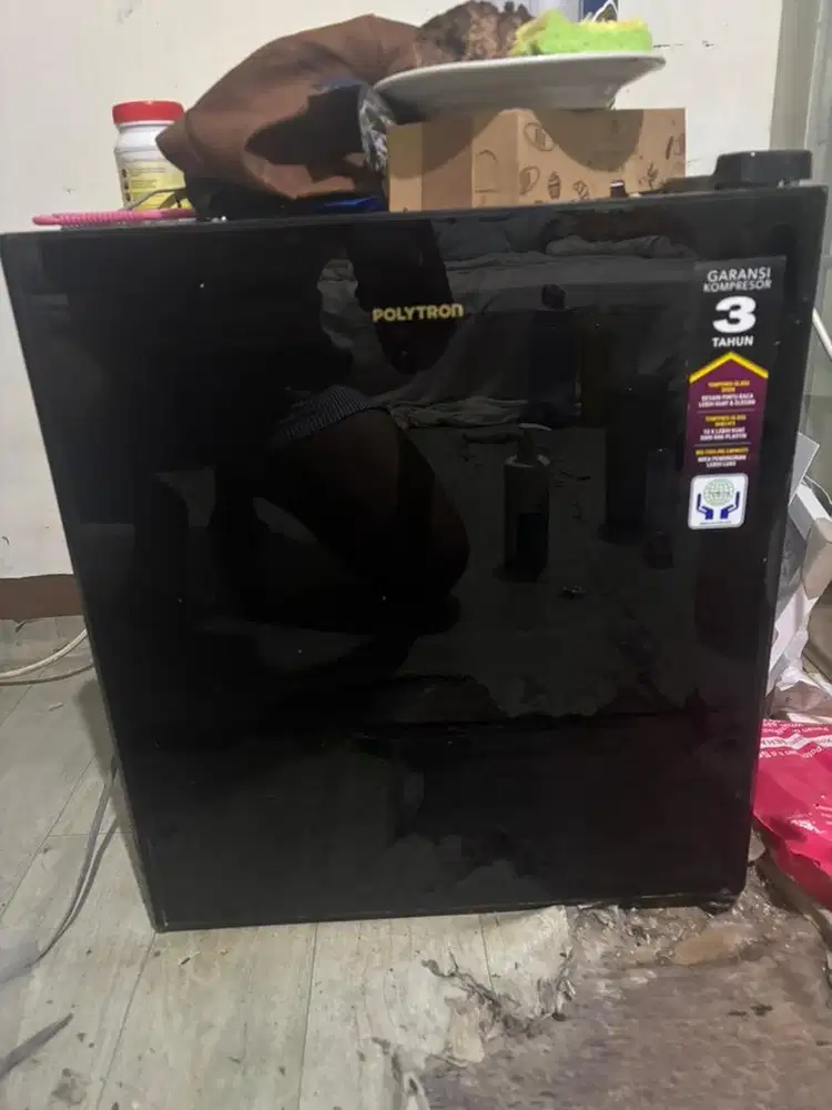 Kulkas mini portable polytron (ada minus)