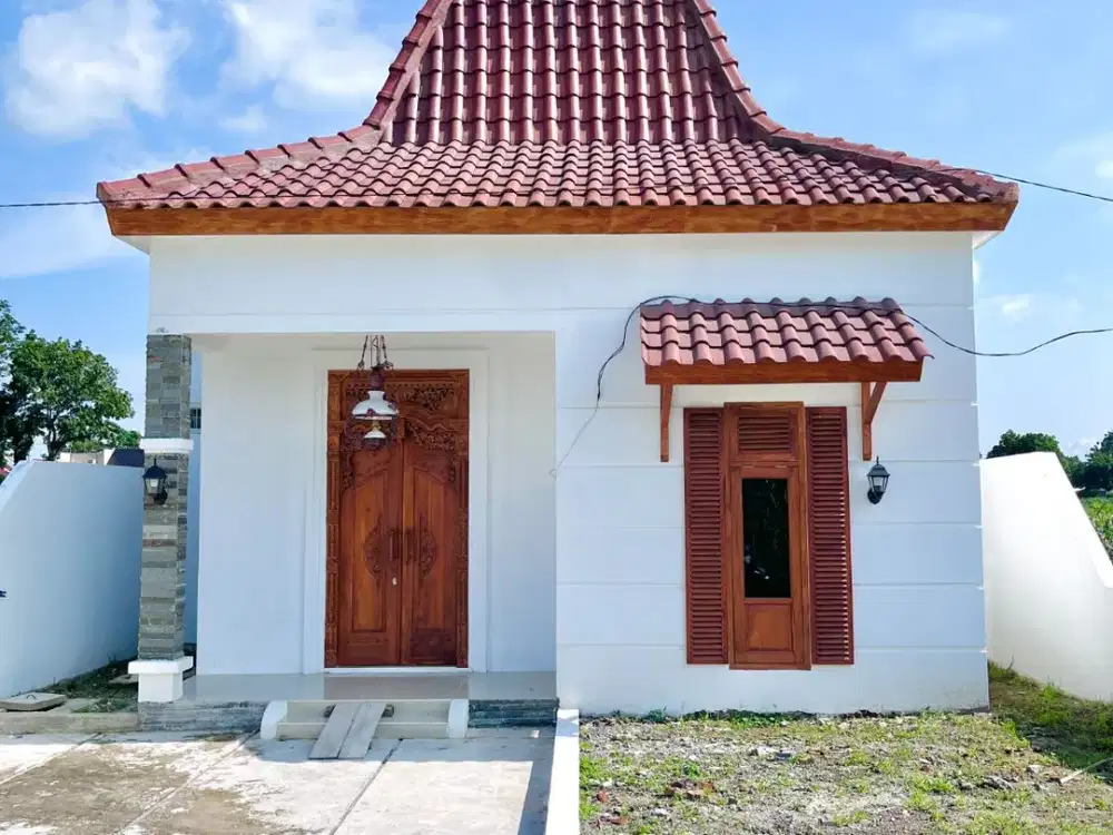 Joglo Modern 299 Juta, Akses Cepat Jogja & Solo