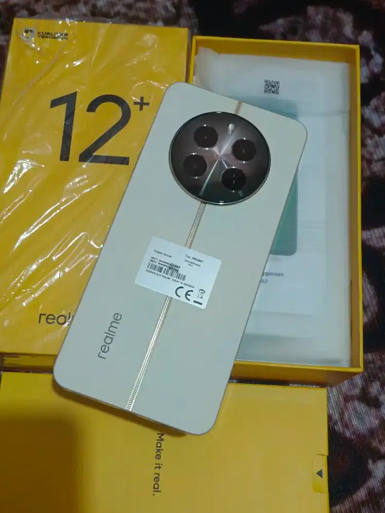 REALME 12 PLUS 5G FULLSET ASLI