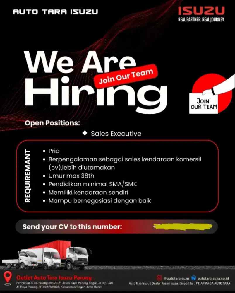 MARKETING ISUZU PARUNG BOGOR