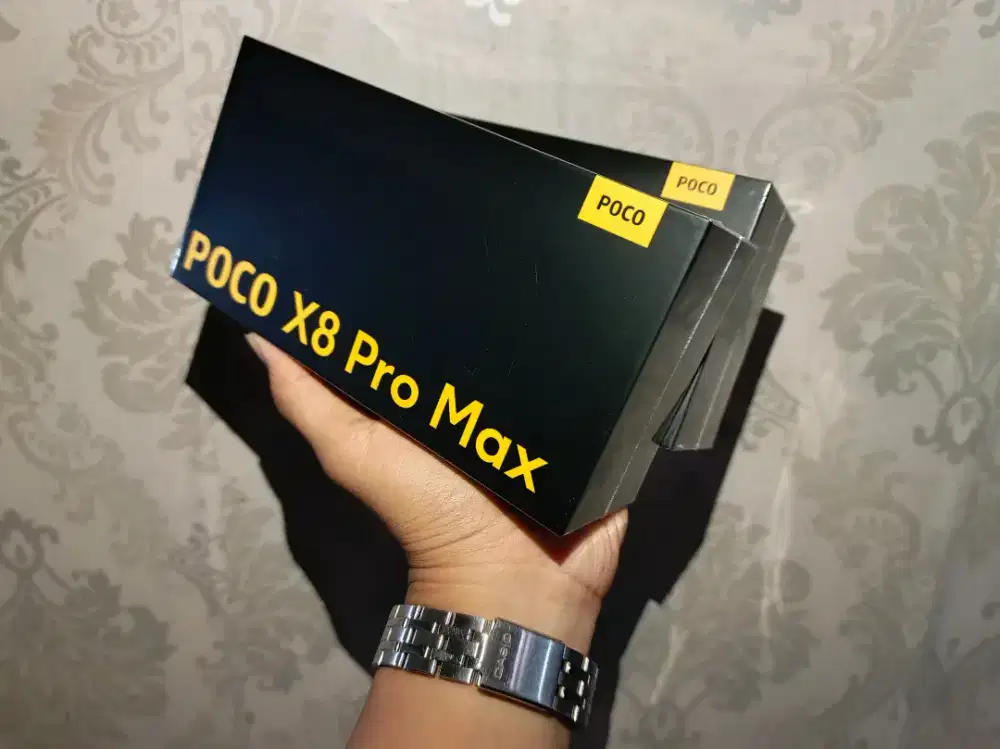 Poco X8 pro max 5G memori 12/512 NEW ( setara x7 f7 iqoo 15r neo z10 )