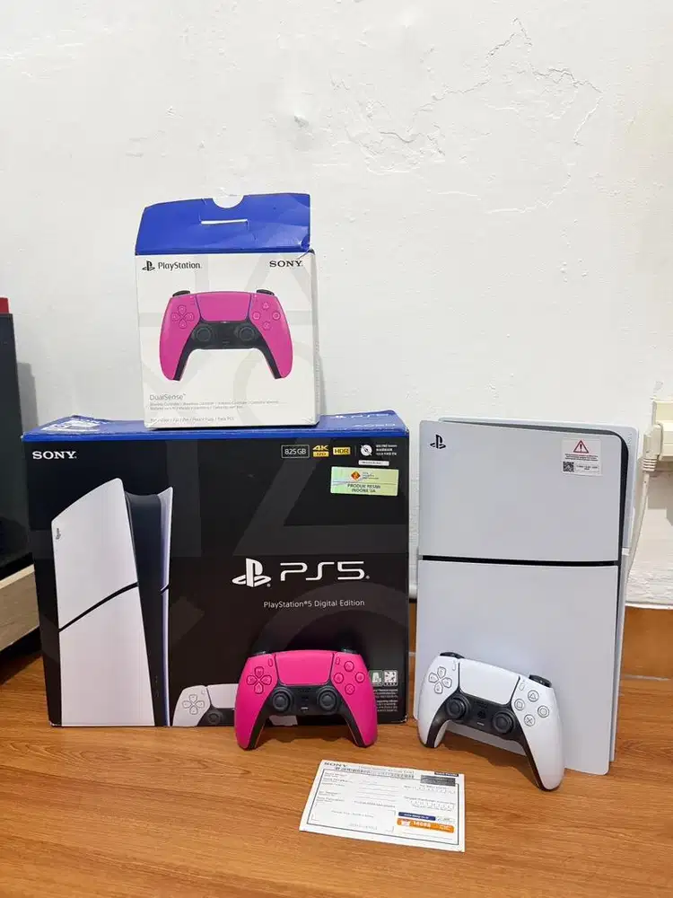 PS5 SLIM DIGITAL GERANSI RESMI SONY INDONESIA MASIH PANJANG