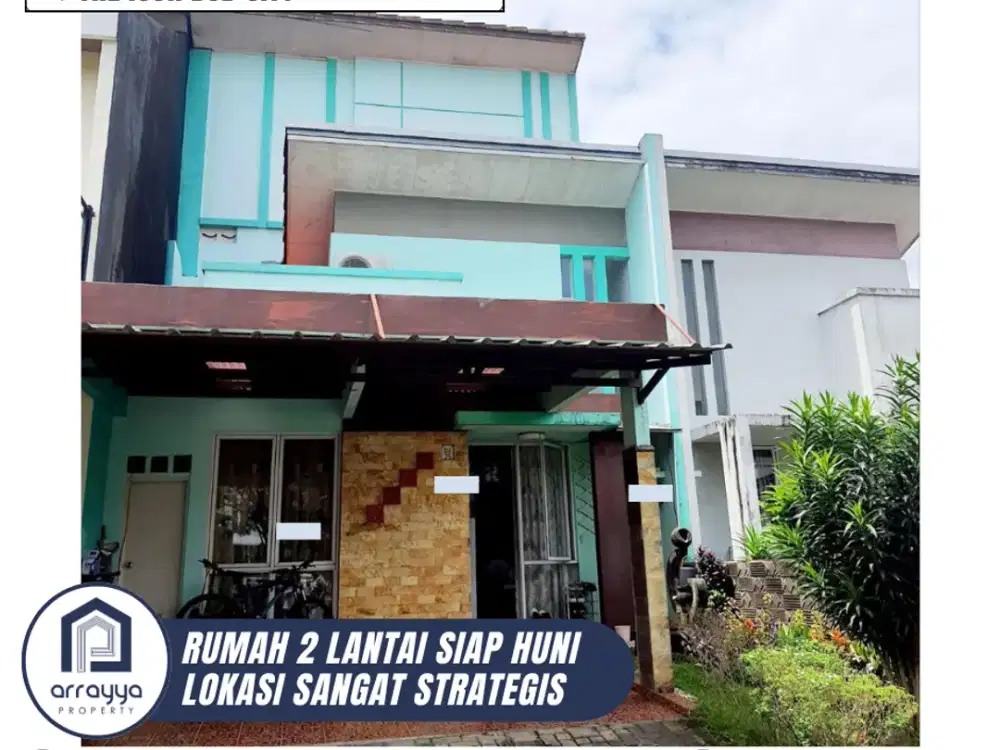 RUMAH 2 LANTAI SIAP HUNI SUDAH INCLUDE FURNISH DI THE ICON BSD CITY (LSB44)