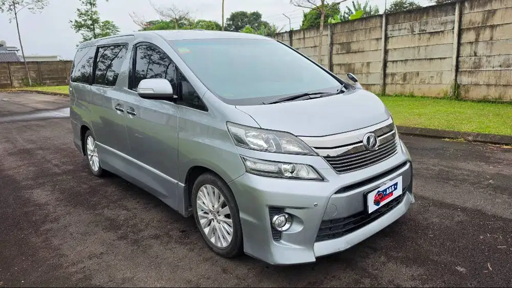 Toyota Vellfire 2.4 Z 2012 TDp45jutaan No LAKa  Banjir Mulus BGT