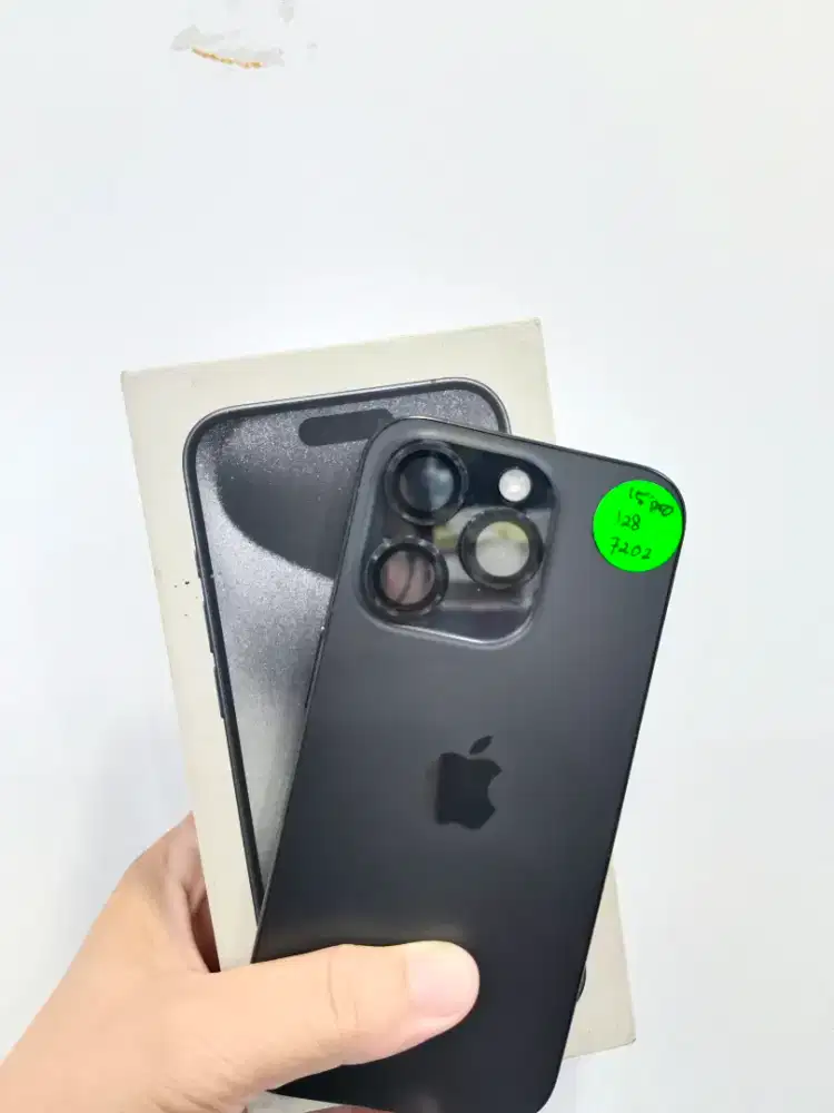 IPHONE 15 PRO 128GB SECOND INDO