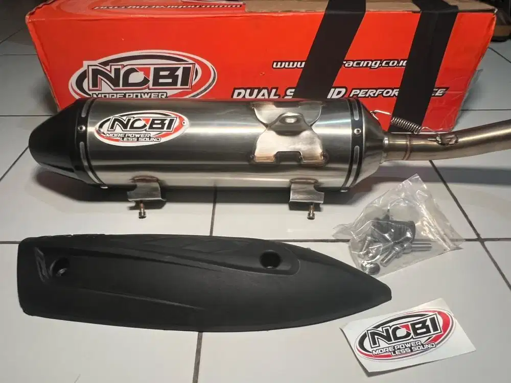 Knalpot racing Nobi bisa 2 setelan
