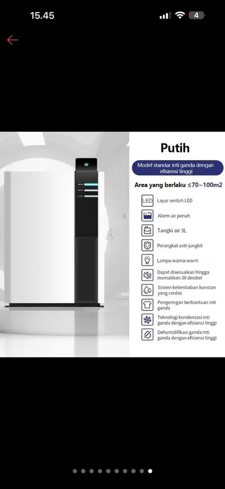 Dehumidifier Lenodi