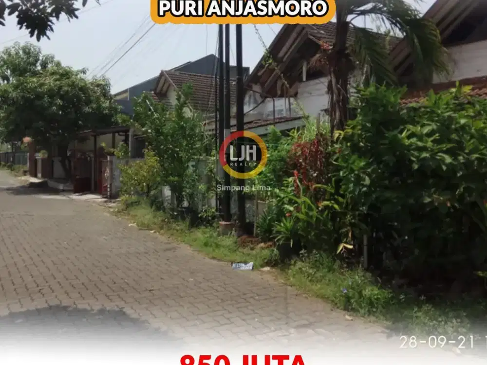 Dijual Rumah 2 KT 1 KM Puri Anjasmoro, Semarang Kota
