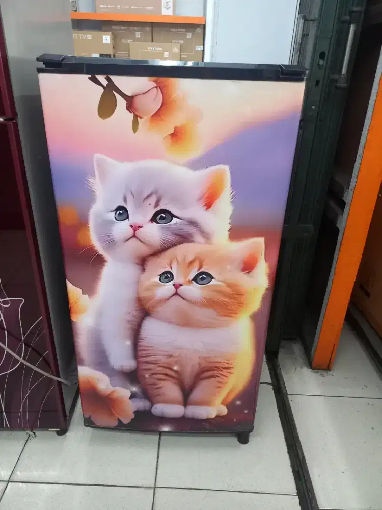 Kulkas seken 1 pintu Aqua