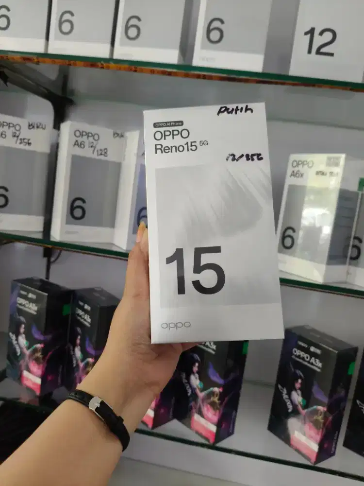 Oppo Reno 15 g 12/256 FRE ENCOBUDS3 PRO BARU SEGEL GARANSI RESMI