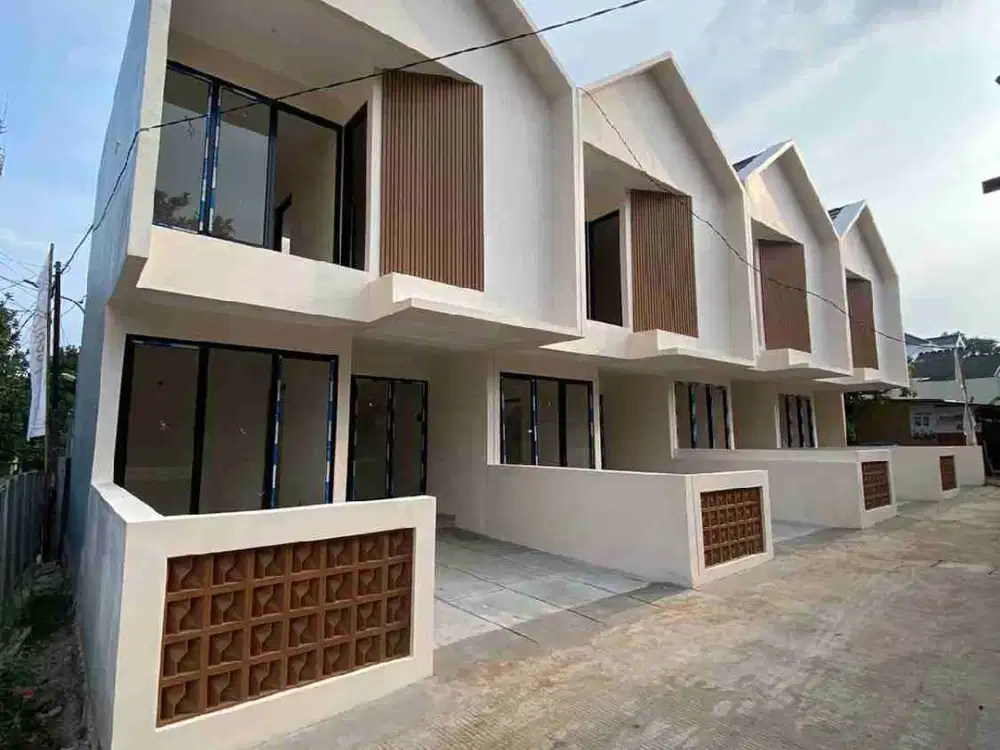 RUMAH SIAP HUNI 2 LANTAI DEKET TOL SHM DP 0%