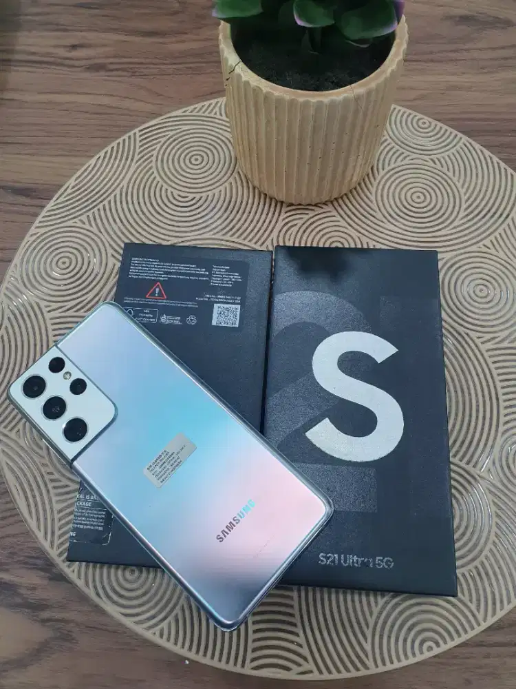 Samsung S21 Ultra 12/256gb mulus ex resmi sein fullsheet ori