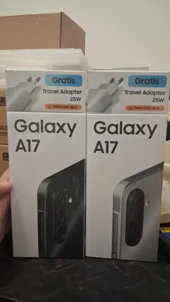 SAMSUNG GALAXY A17 256GB NEW GARANSI RESMI FREE ADAPTER
