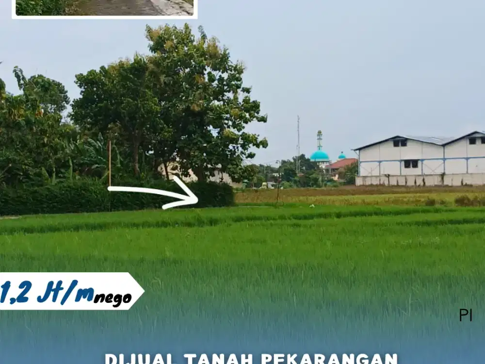 Jual Tanah Pekarangan Di Kemiri, Kebakkramat, Karanganyar