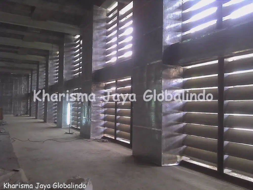 Grille Louvre Ruang Genset - KHARISMA JAYA GLOBALINDO