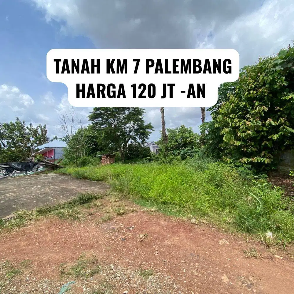 TANAH KM 7 BELAKANG INTERBIS PALEMBANG