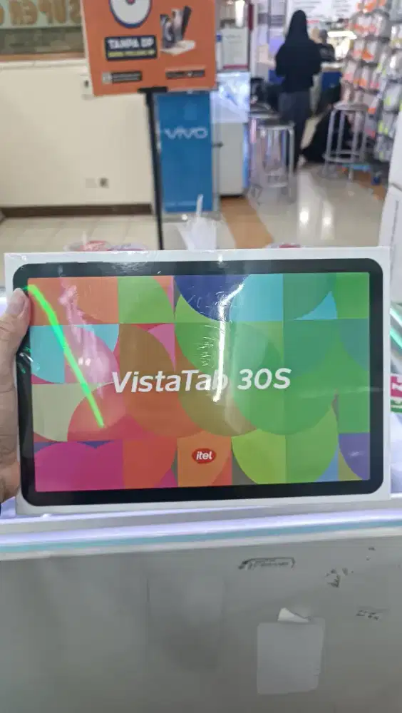 ITEL VISTA TAB 30S RAM 12GB/128GB BONUS KEYBOARD KAS&KREDIT BARU RESMI