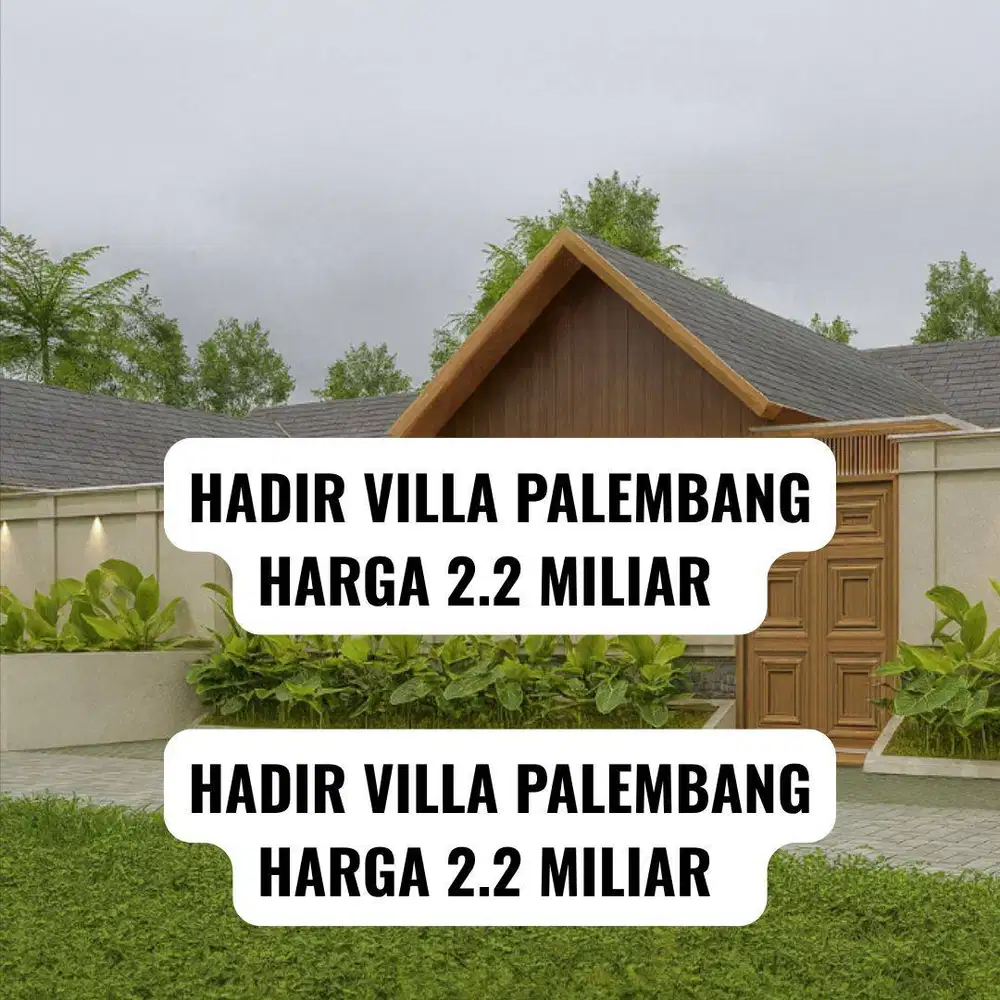 VILLA KOTA PALEMBANG