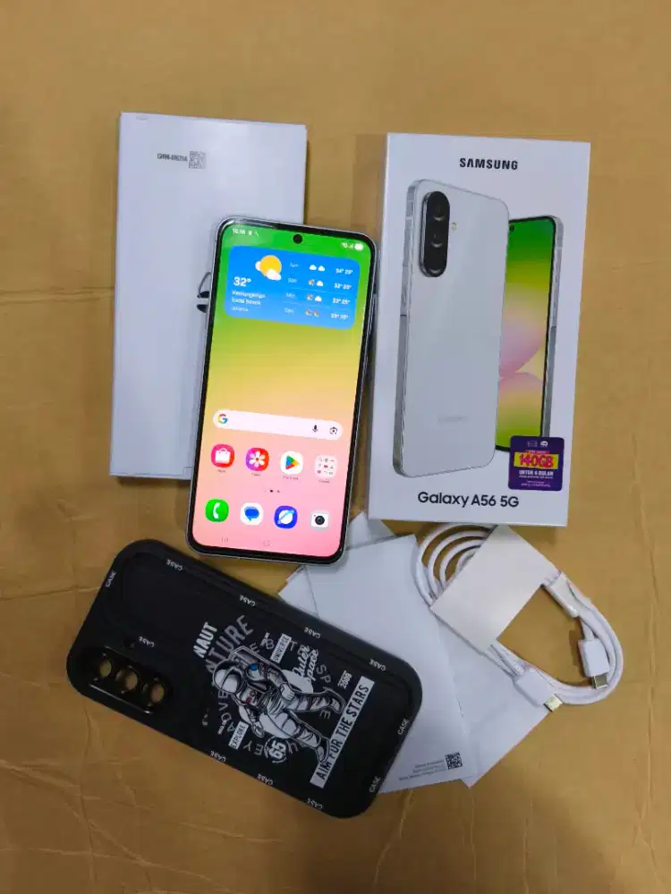 Samsung Galaxy A56 8/256GB 5G Fullset Mulus Garansi Resmi