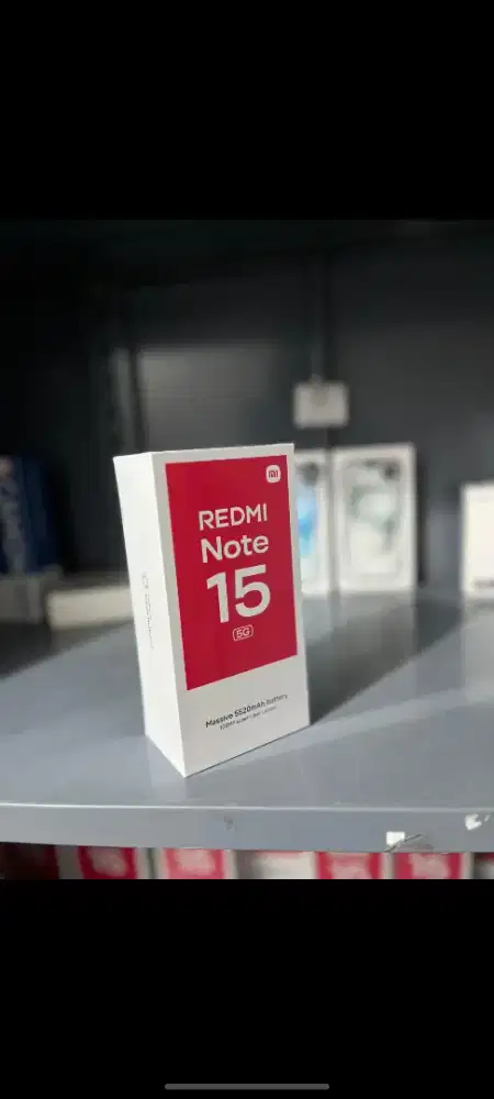 READY STOK REDMI NOTE 15 SERIES GARANSI RESMI XIAOMI INDONESIA!!