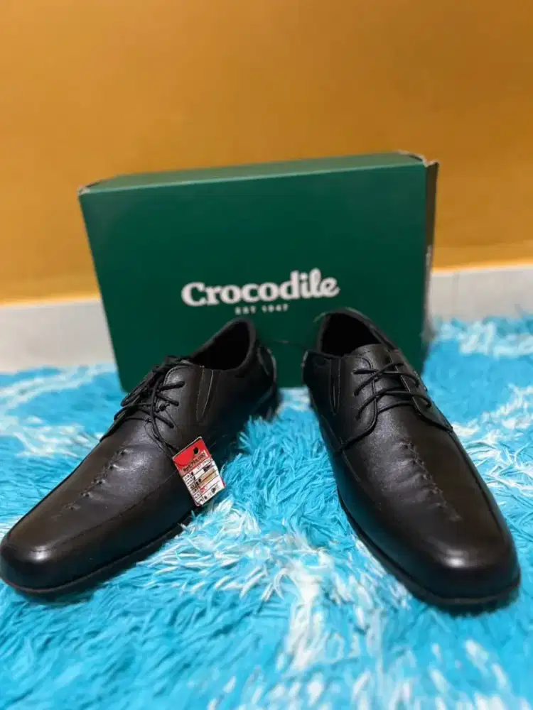 Sepatu Pantopel Crocodile ORi 100% kulit