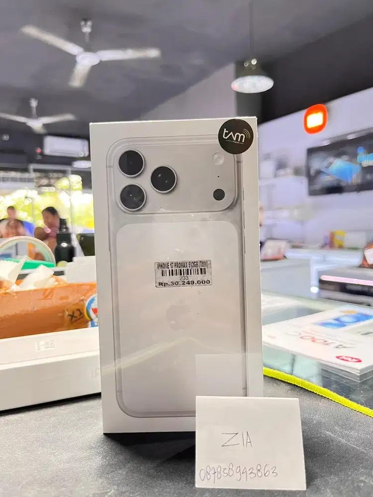 Iphone 17 promax 512gb ATLANTIS DAHSYAT