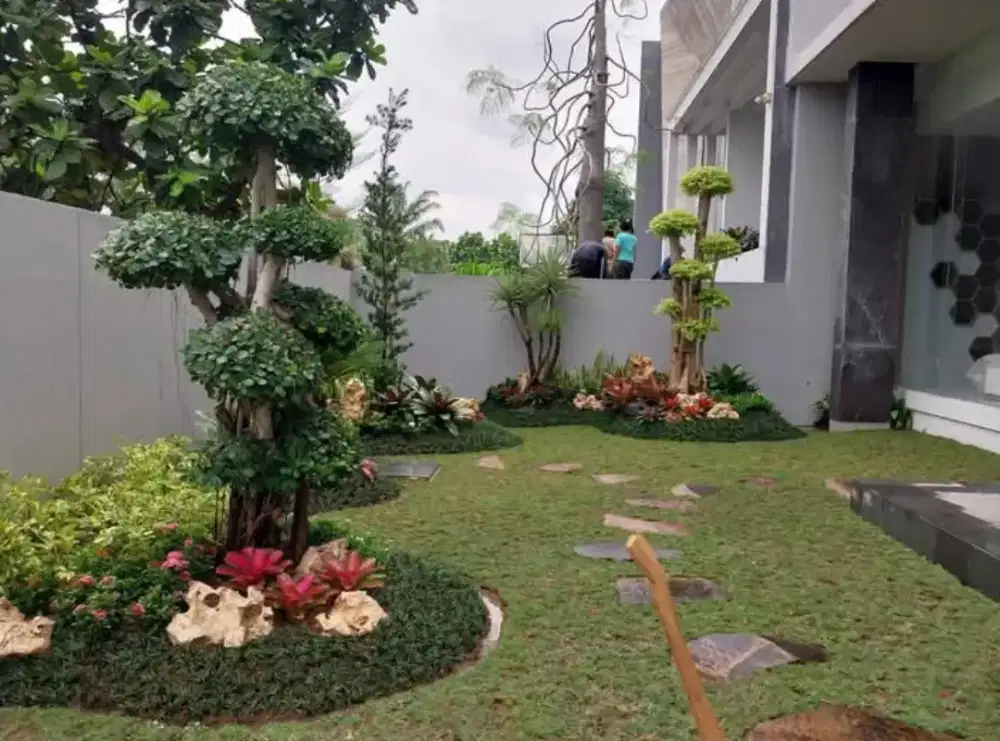 perawan dan renovasi taman