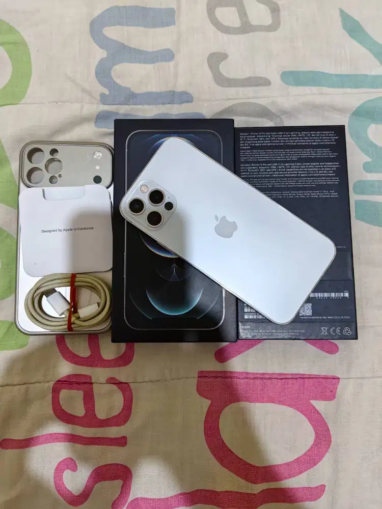 iPhone 12 Pro 256 ID/A Fullset Digimap Resmi Indonesia
