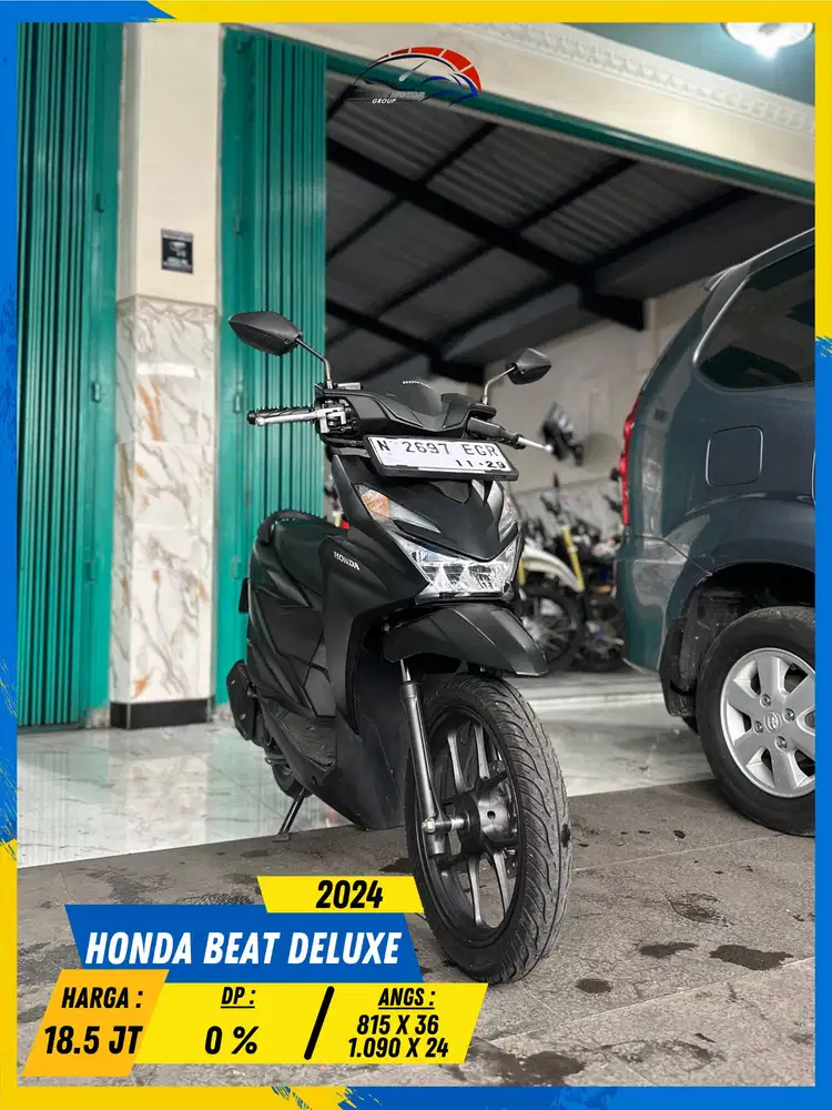 HONDA BEAT DELUXE 2024 NEGO GAS POLL MASZEHH HIKMAH MOTOR KEPUH