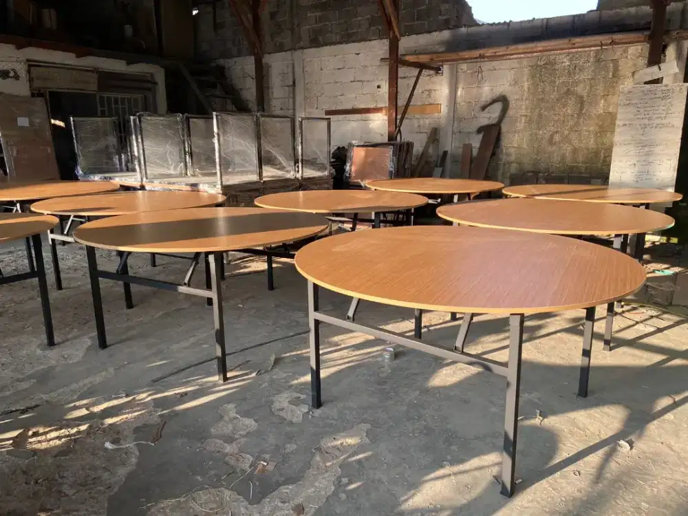 Meja bulat/ meja hotel/ meja event