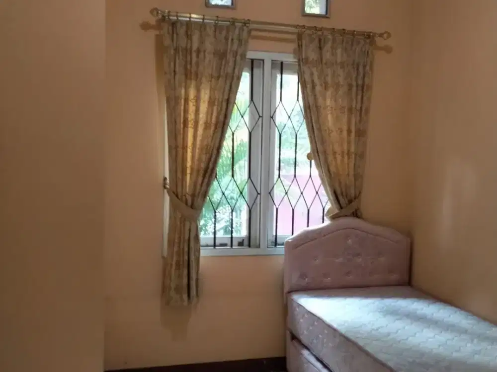 Dijual atau disewakan Rumah 1 Lantai  Full Furnished di Cluster Melati Indah Harapan Indah Bekasi